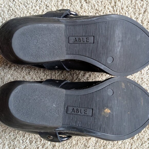 Black Able ankle boots, size 8 - Picture 2 of 7